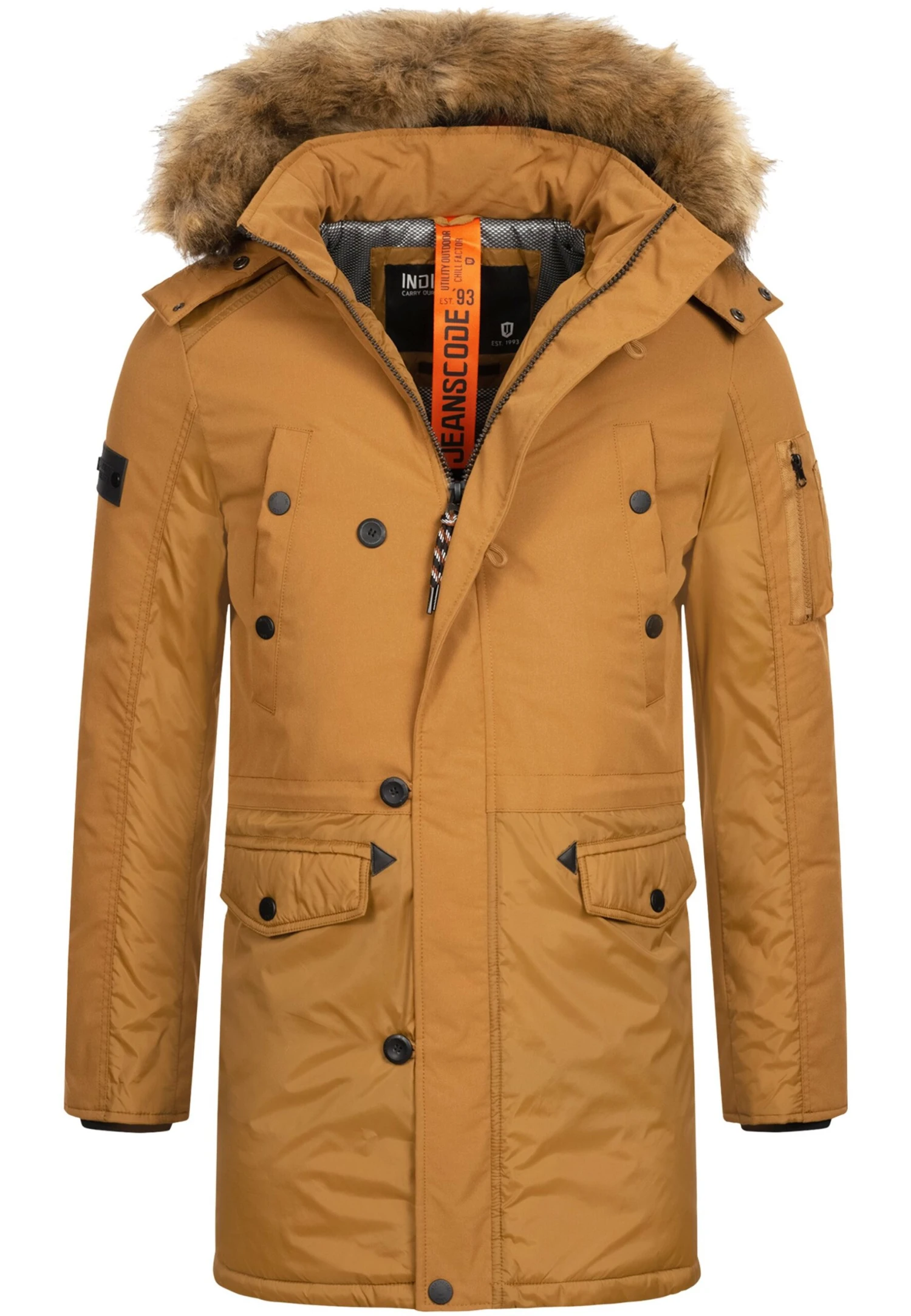 Indicode Jeans Jarl - Winterjas - Rubber - Afbeelding 6