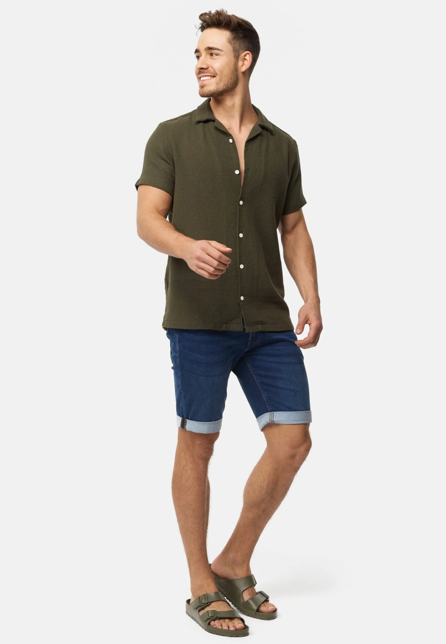 Indicode Jeans Indelmare - Jeansshort - Work Blue - Afbeelding 2