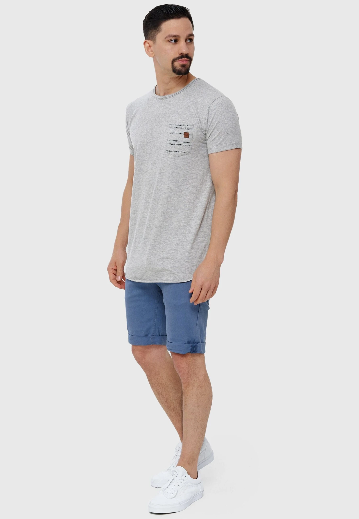 Indicode Jeans Villeurbanne - Jeansshort - China Blue - Afbeelding 2