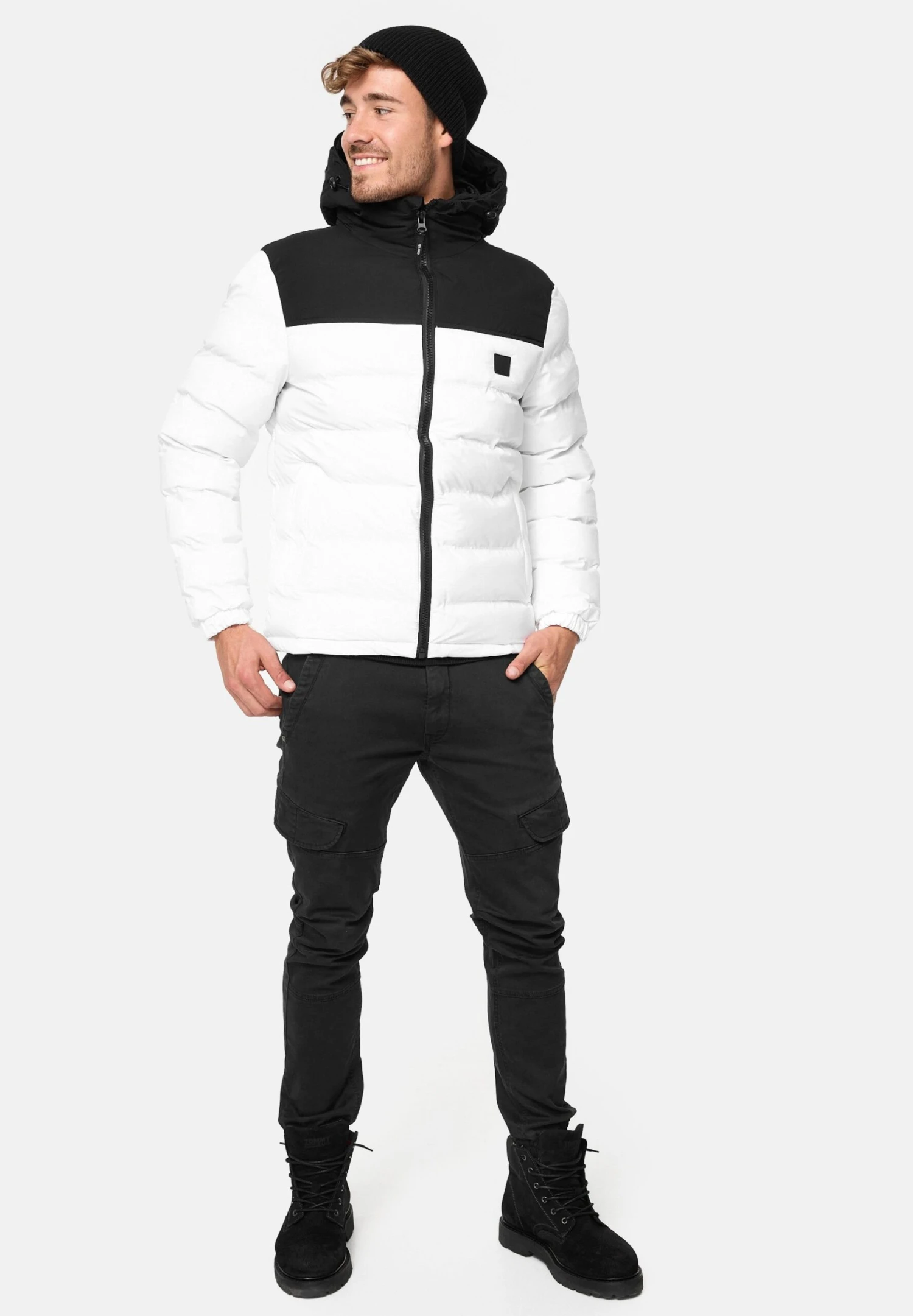 Indicode Jeans Stepp Eberhardy - Winterjas - Offwhite - Afbeelding 2