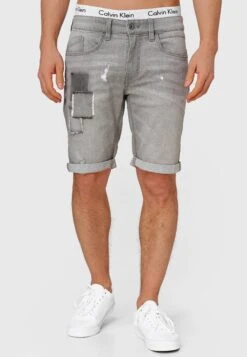 Indicode Jeans Roberts - Jeansshort - Lt Grey
