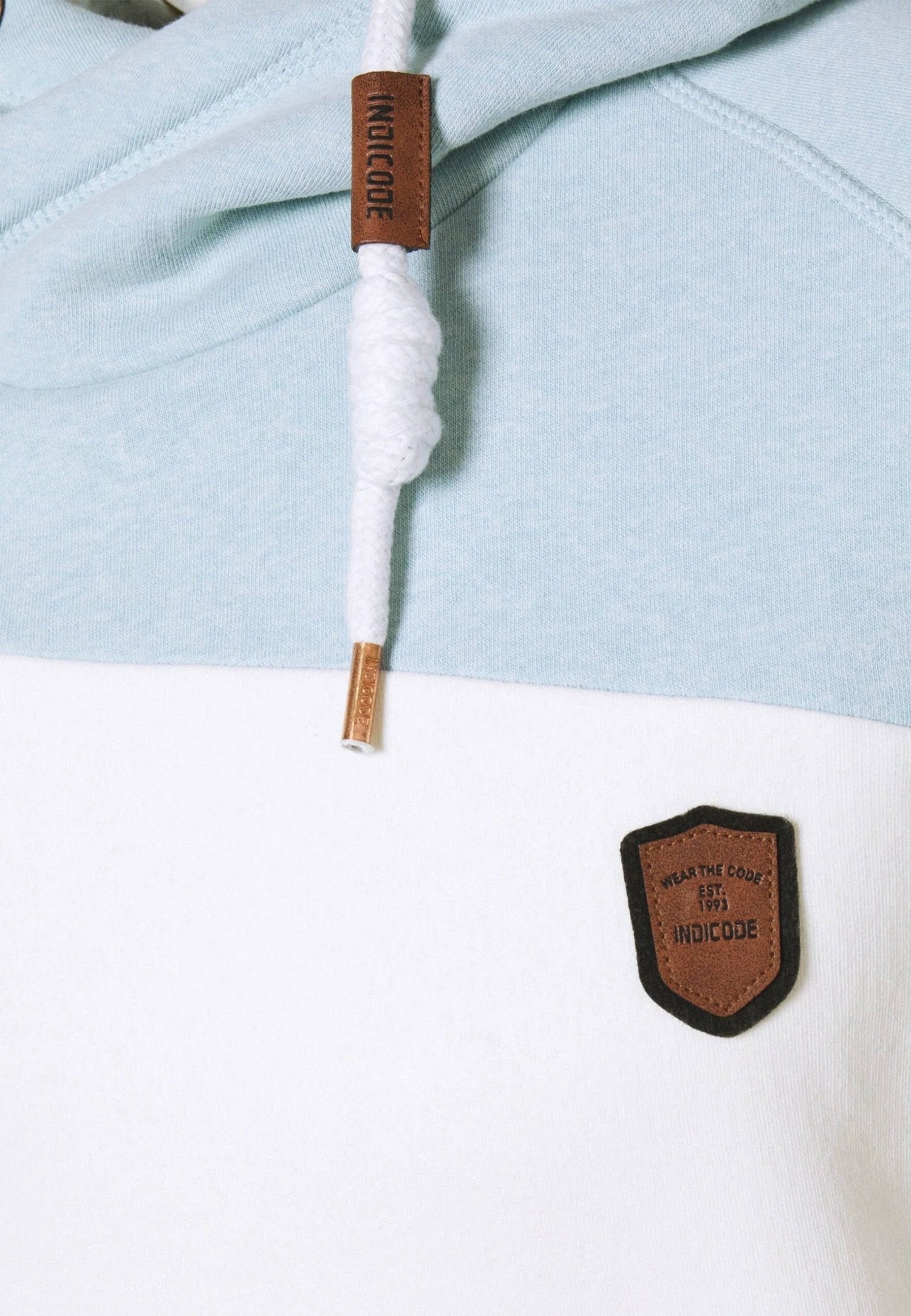 Indicode Jeans Pessac - Hoodie - Skyblue - Afbeelding 6