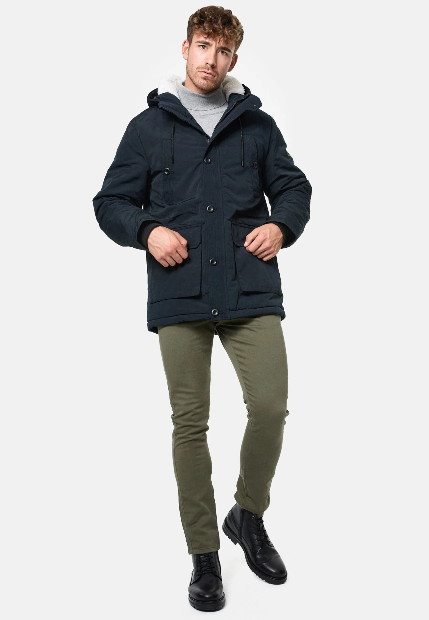 Indicode Jeans West - Parka - Black - Afbeelding 2