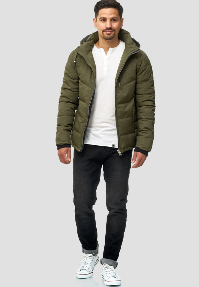 Indicode Jeans Circus - Winterjas - Army - Afbeelding 2