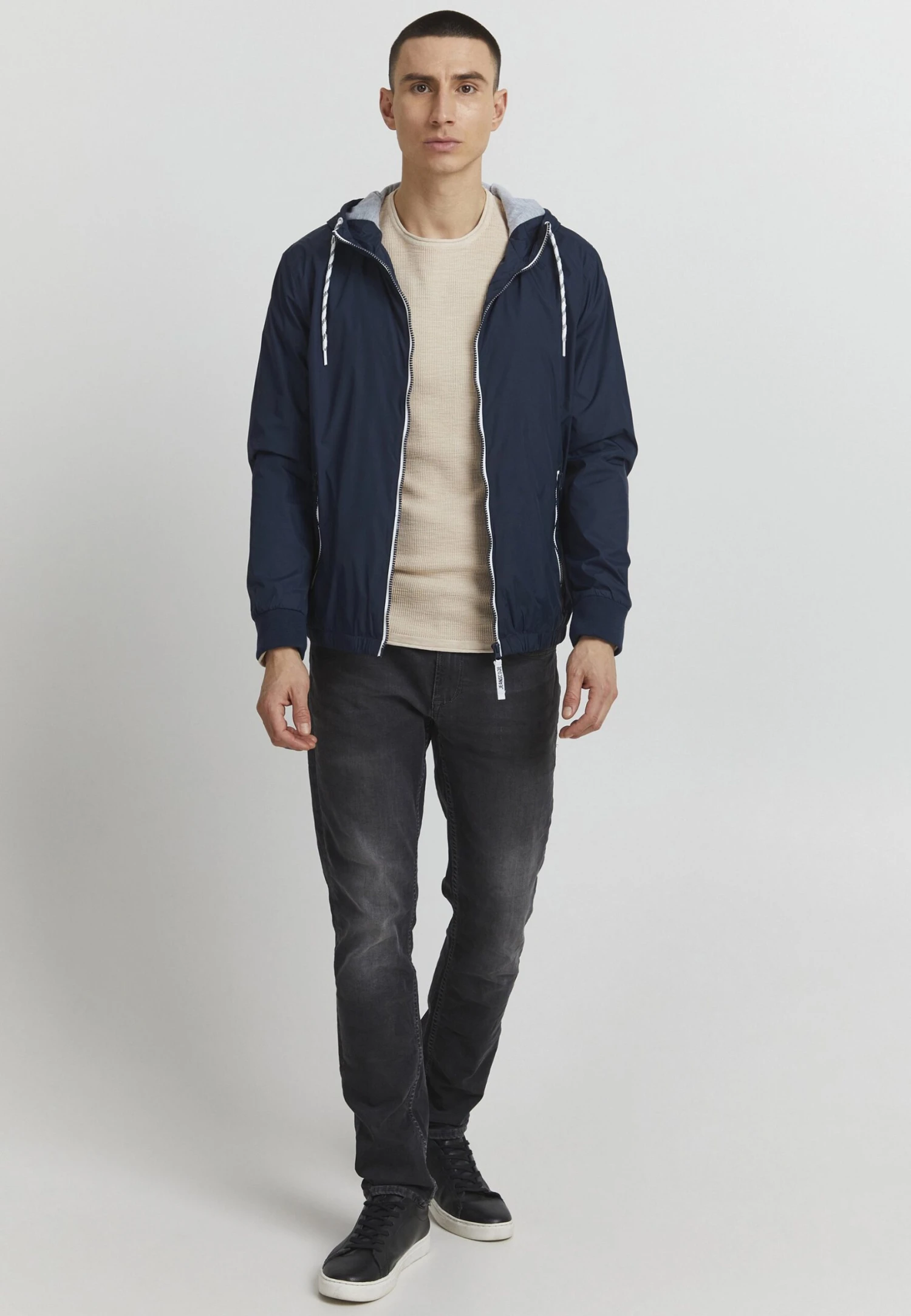 Indicode Jeans Idrikko - Jas - Navy - Afbeelding 2