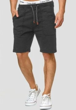 Indicode Jeans Shorts - Black