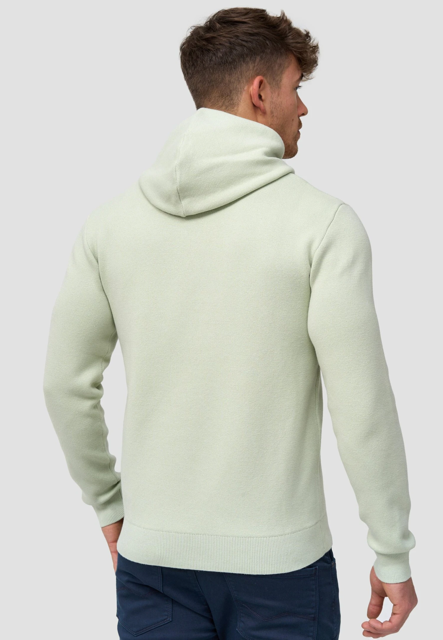 Indicode Jeans Longview - Hoodie - Sea Foam - Afbeelding 3