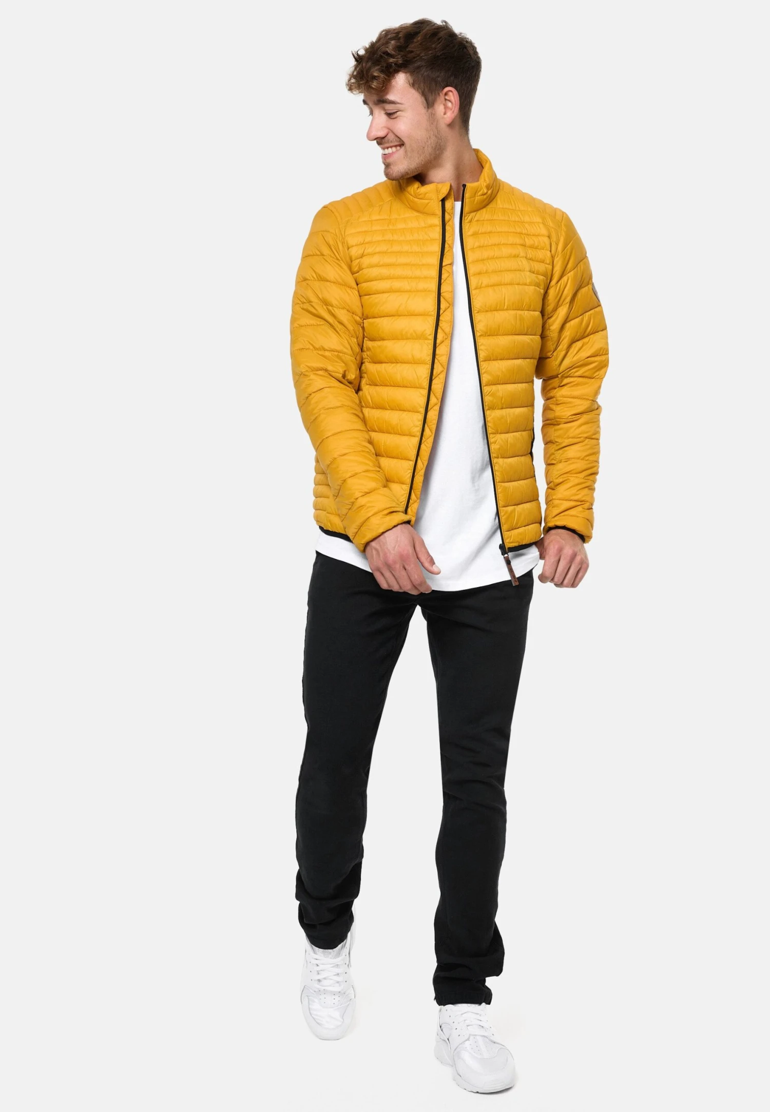 Indicode Jeans Jas - Golden Yellow - Afbeelding 2