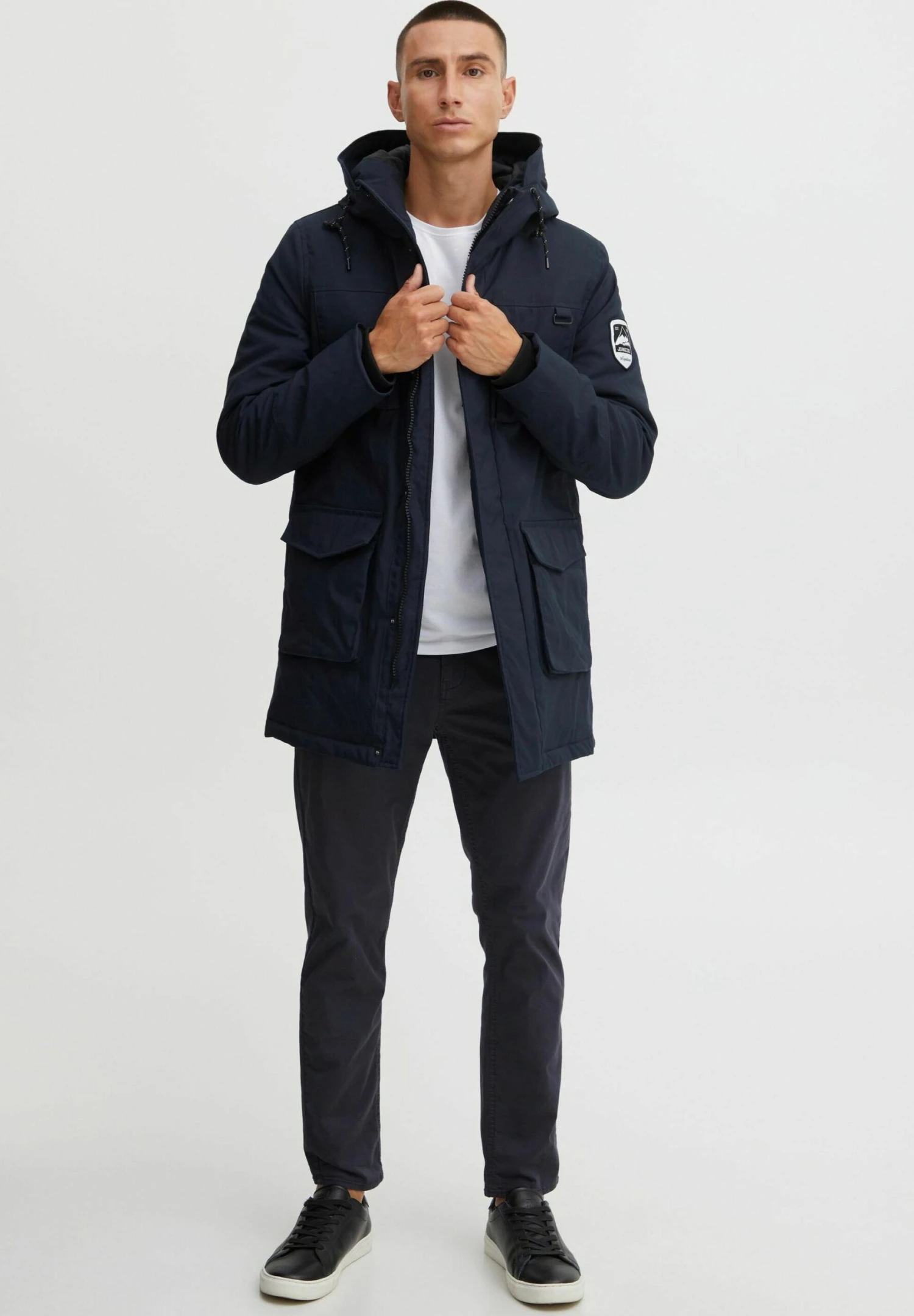 Indicode Jeans Idpaul- Winterjas - Black