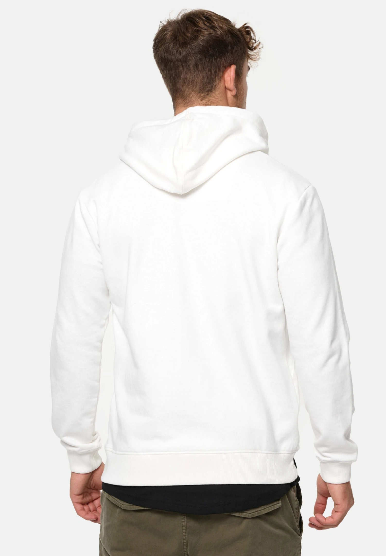 Indicode Jeans Sweater Met Rits - Off-White - Afbeelding 3