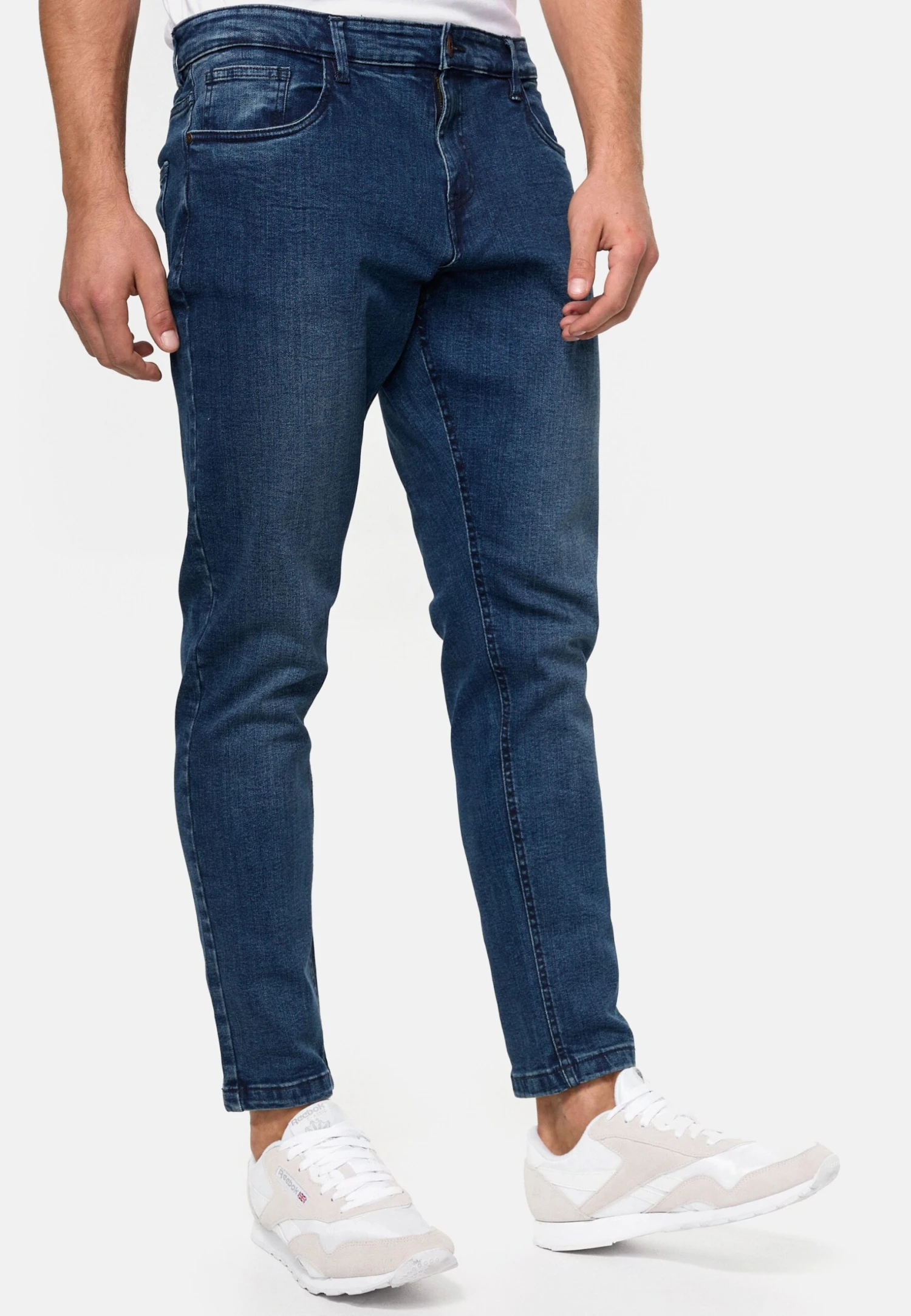 Indicode Jeans Daddy - Slim Fit Jeans - Retro Blue - Afbeelding 4