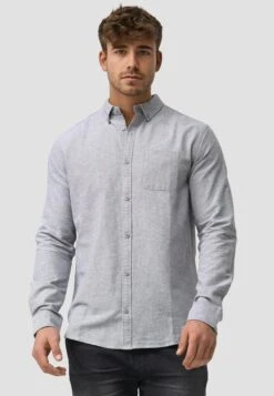 Indicode Jeans Langarm Kepner - Overhemd - Iron