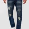 Indicode Jeans Mcintyre - Straight Leg Jeans - Blue