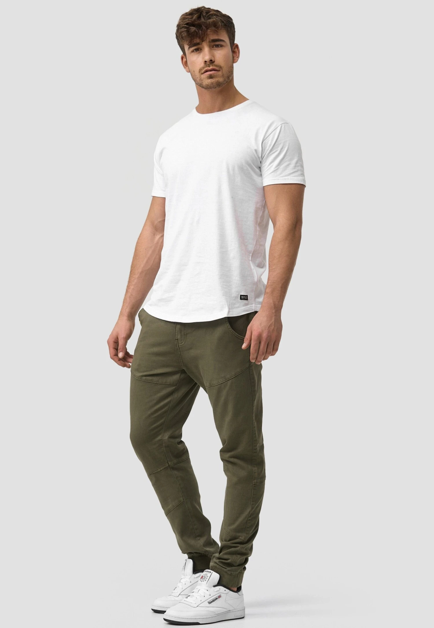 Indicode Jeans Zannes - Slim Fit Jeans - Army