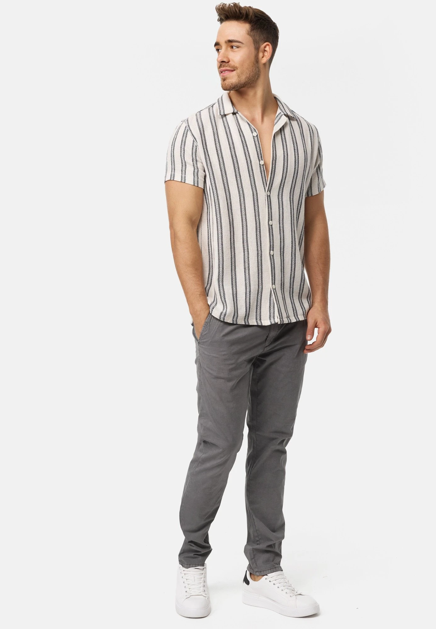 Indicode Jeans Inforty - Straight Leg Jeans - Pewter - Afbeelding 2