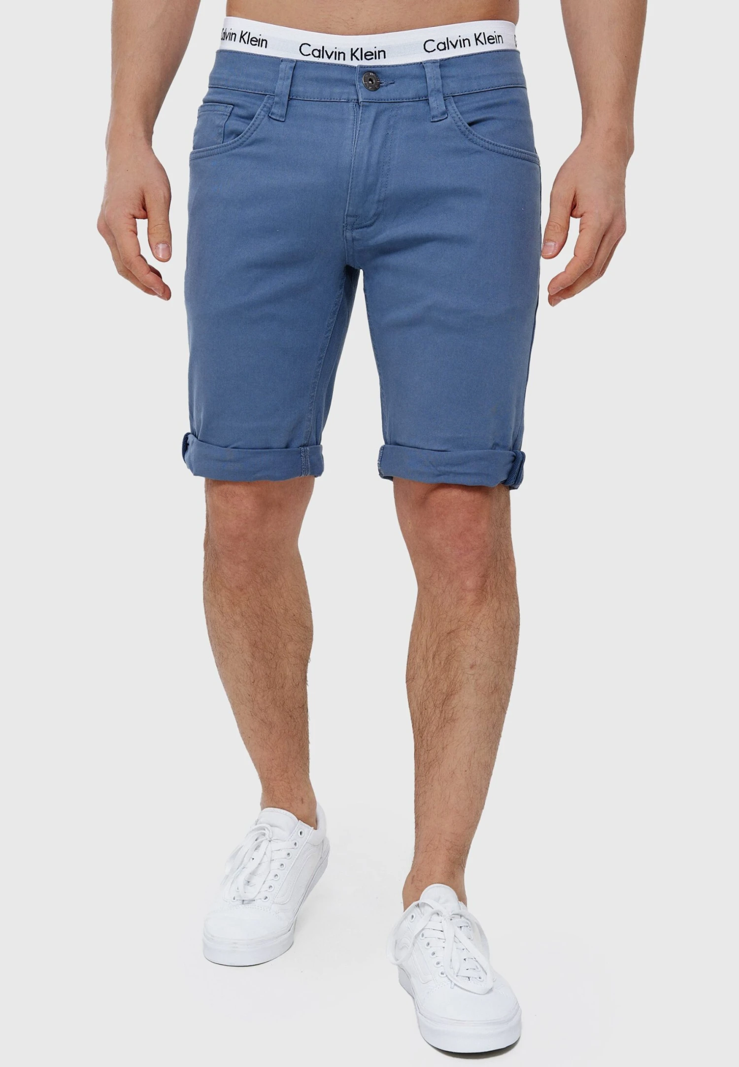 Indicode Jeans Villeurbanne - Jeansshort - China Blue