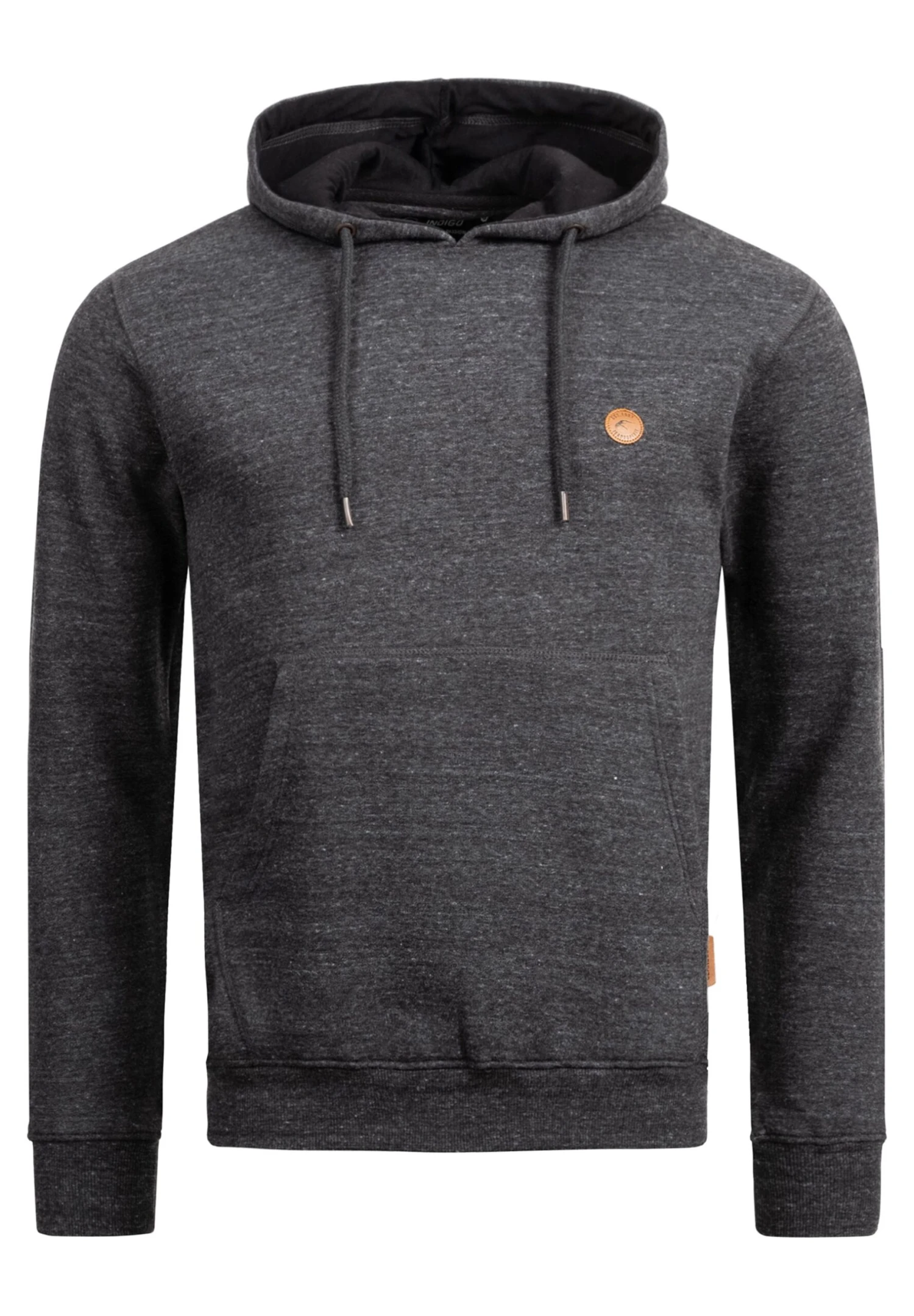 Indicode Jeans Hoodie - Black Mix - Afbeelding 5