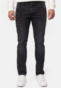 Indicode Jeans Incoil - Straight Leg Jeans - Vintage Black