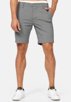 Indicode Jeans Aalborg - Shorts - Lt Grey Mix