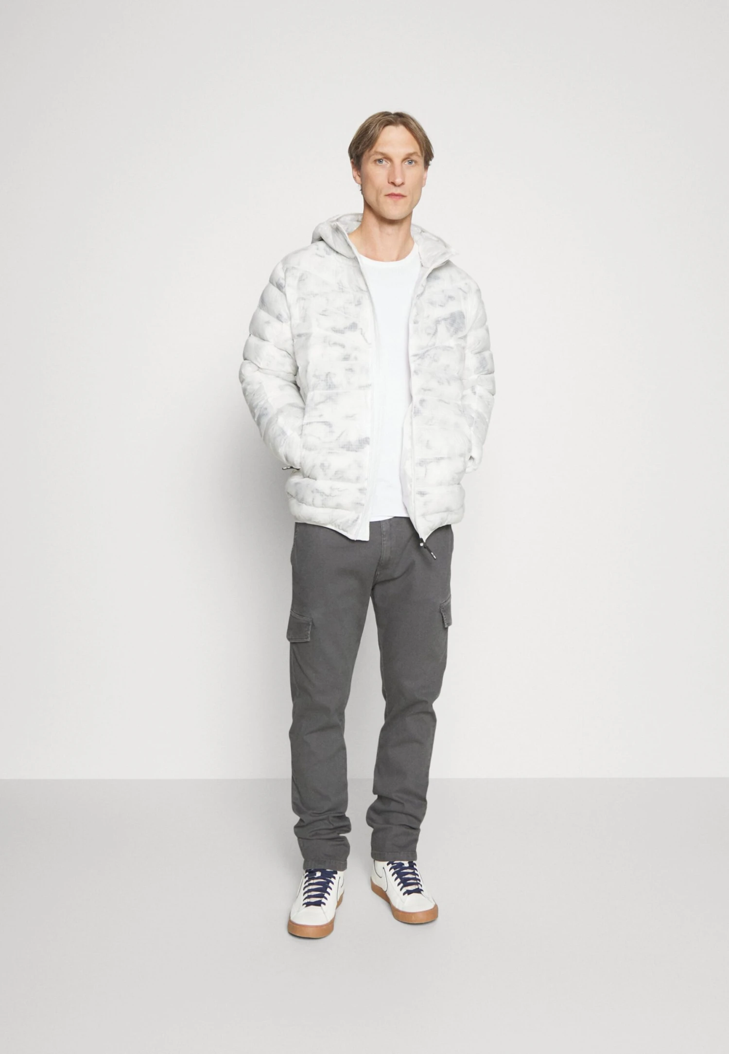 Indicode Jeans Inatticus - Jas - Off-White - Afbeelding 2