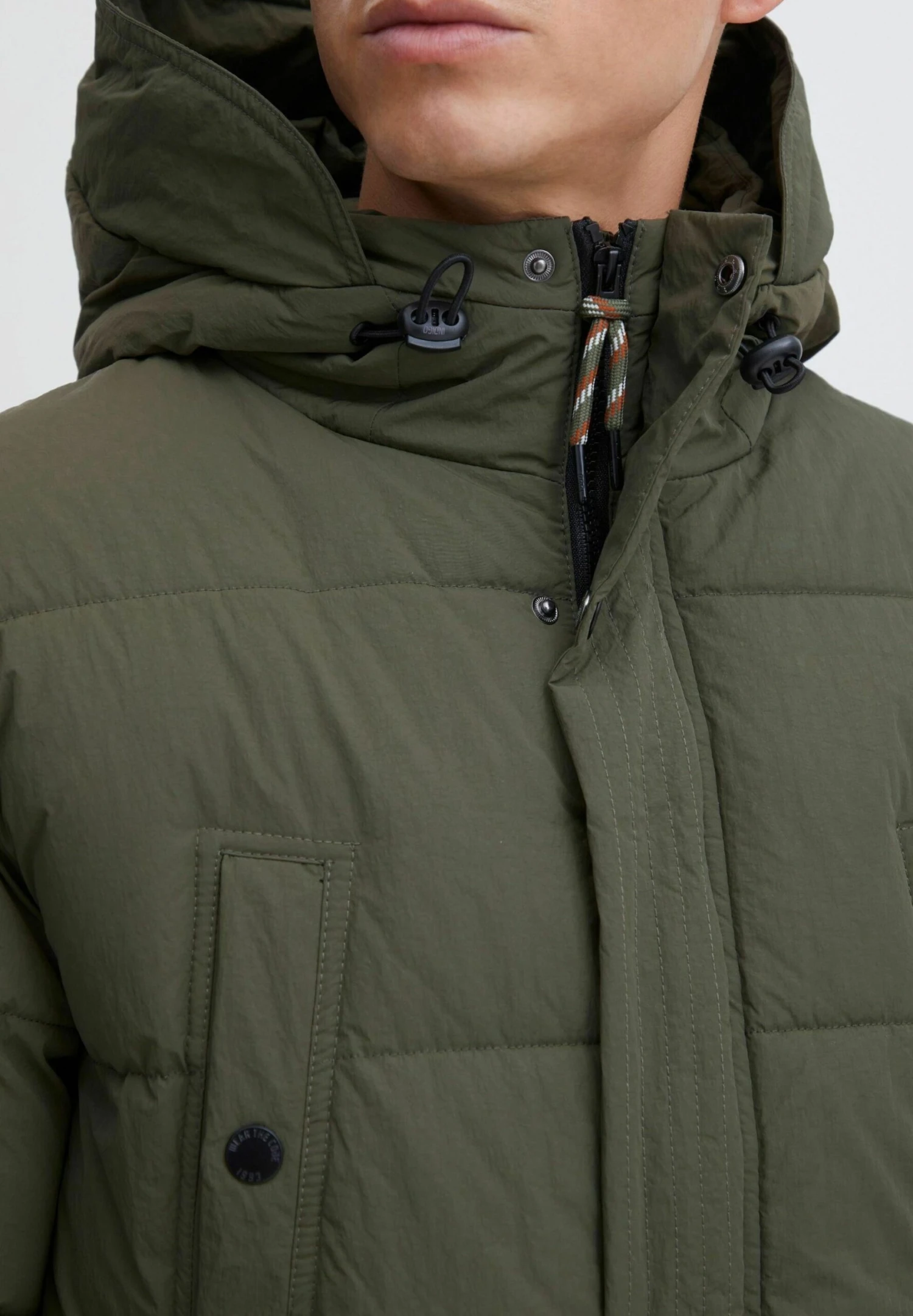 Indicode Jeans Idzeppal - Winterjas - Army - Afbeelding 4