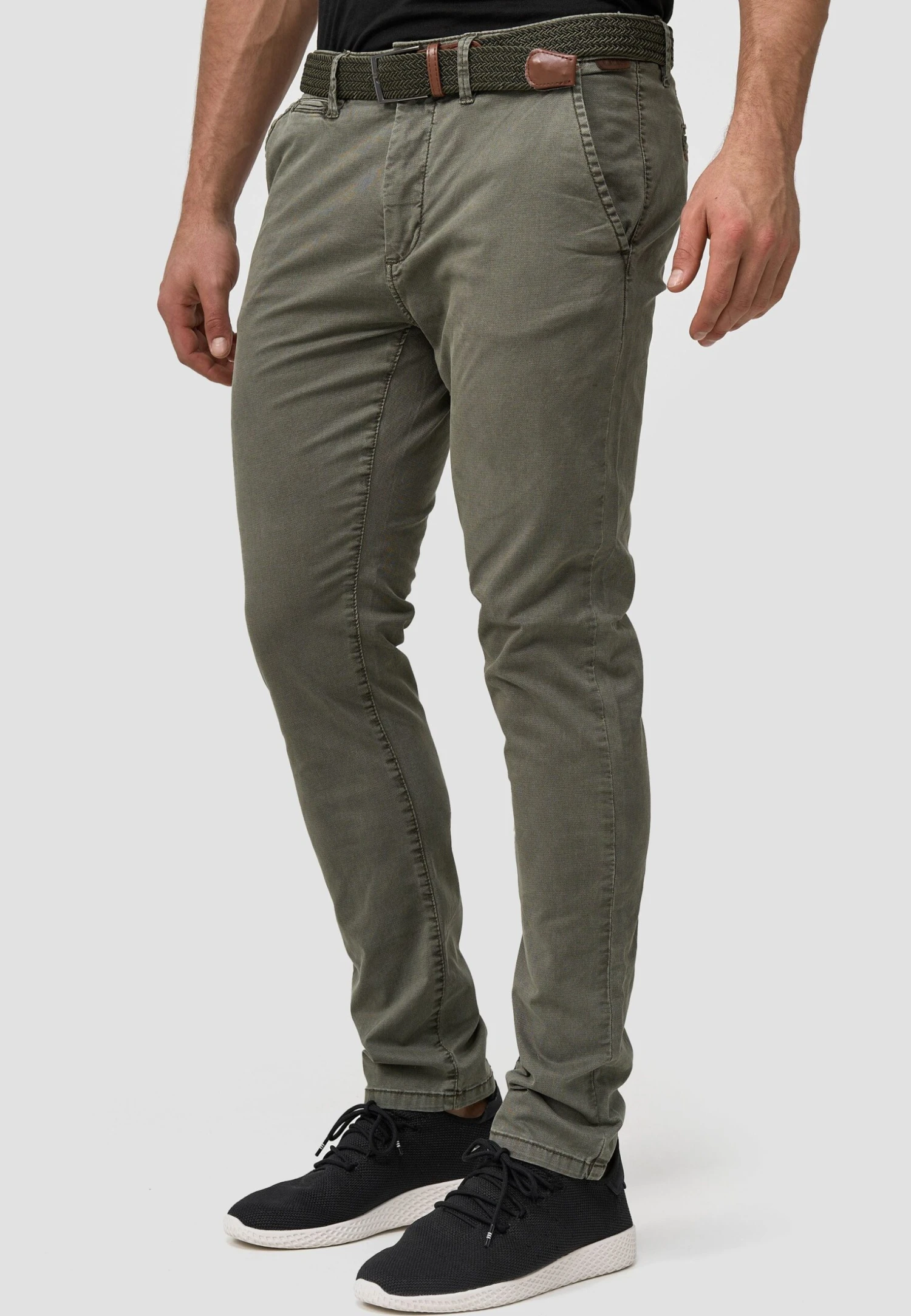 Indicode Jeans Waller - Chino - Dark Green - Afbeelding 2