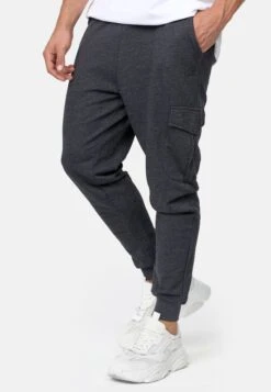 Indicode Jeans Bendner - Cargobroek - Charcoal Mix