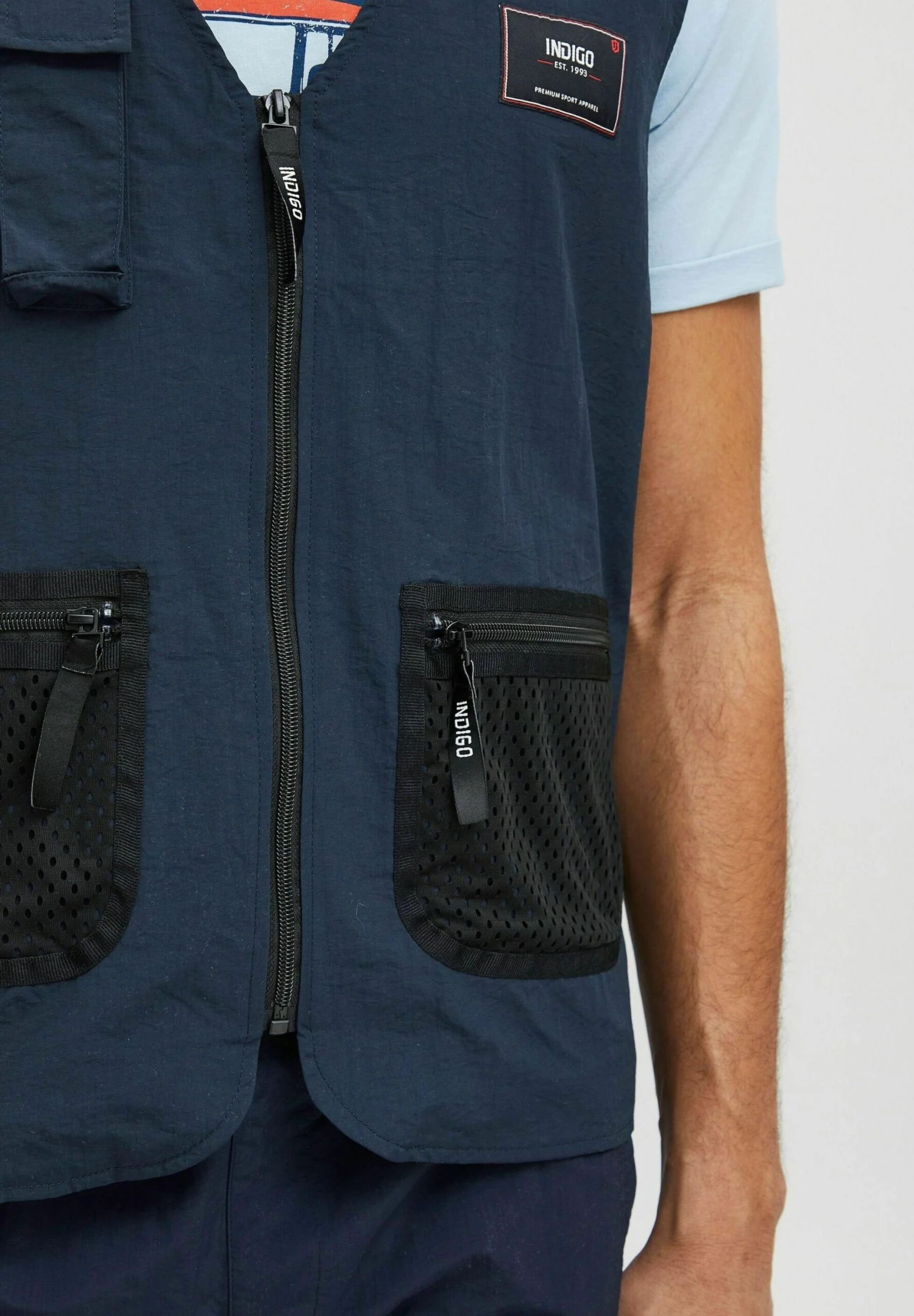 Indicode Jeans Idpiet - Bodywarmer - Navy - Afbeelding 5