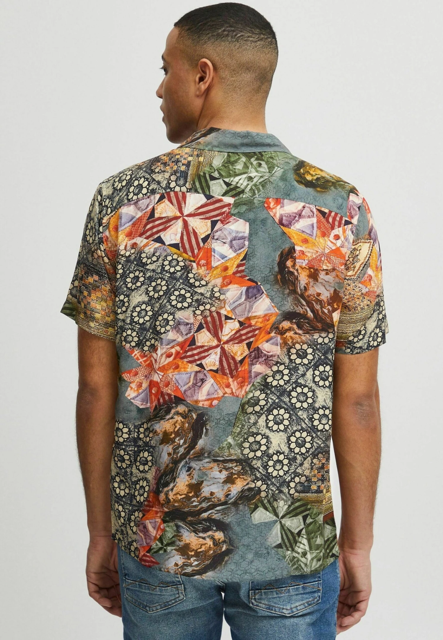 Indicode Jeans Idmariol - Overhemd - Army - Afbeelding 3