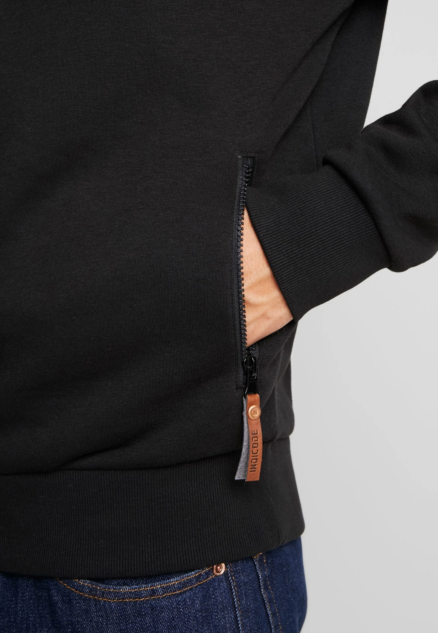 Indicode Jeans Batchelor - Hoodie - Black - Afbeelding 6