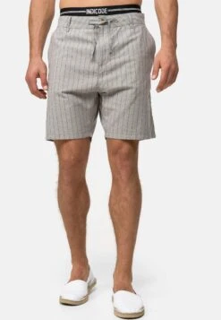 Indicode Jeans Giwgros - Shorts - Lt Grey