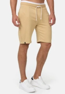 Indicode Jeans Aldrich - Shorts - Sand