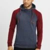Indicode Jeans Dyott - Hoodie - Bordeaux Mix