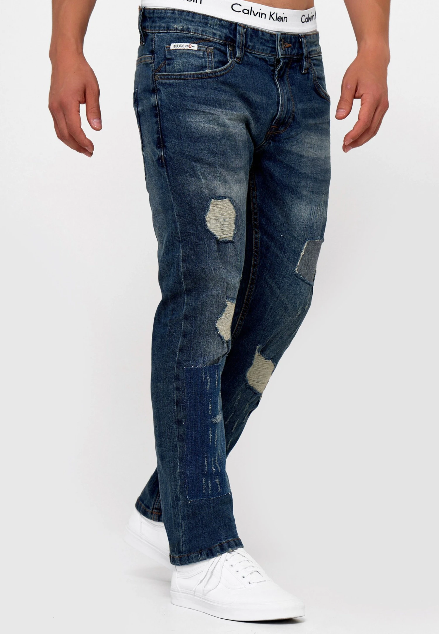 Indicode Jeans Mcintyre - Straight Leg Jeans - Blue - Afbeelding 5