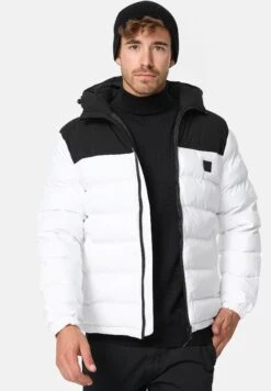 Indicode Jeans Stepp Eberhardy - Winterjas - Offwhite
