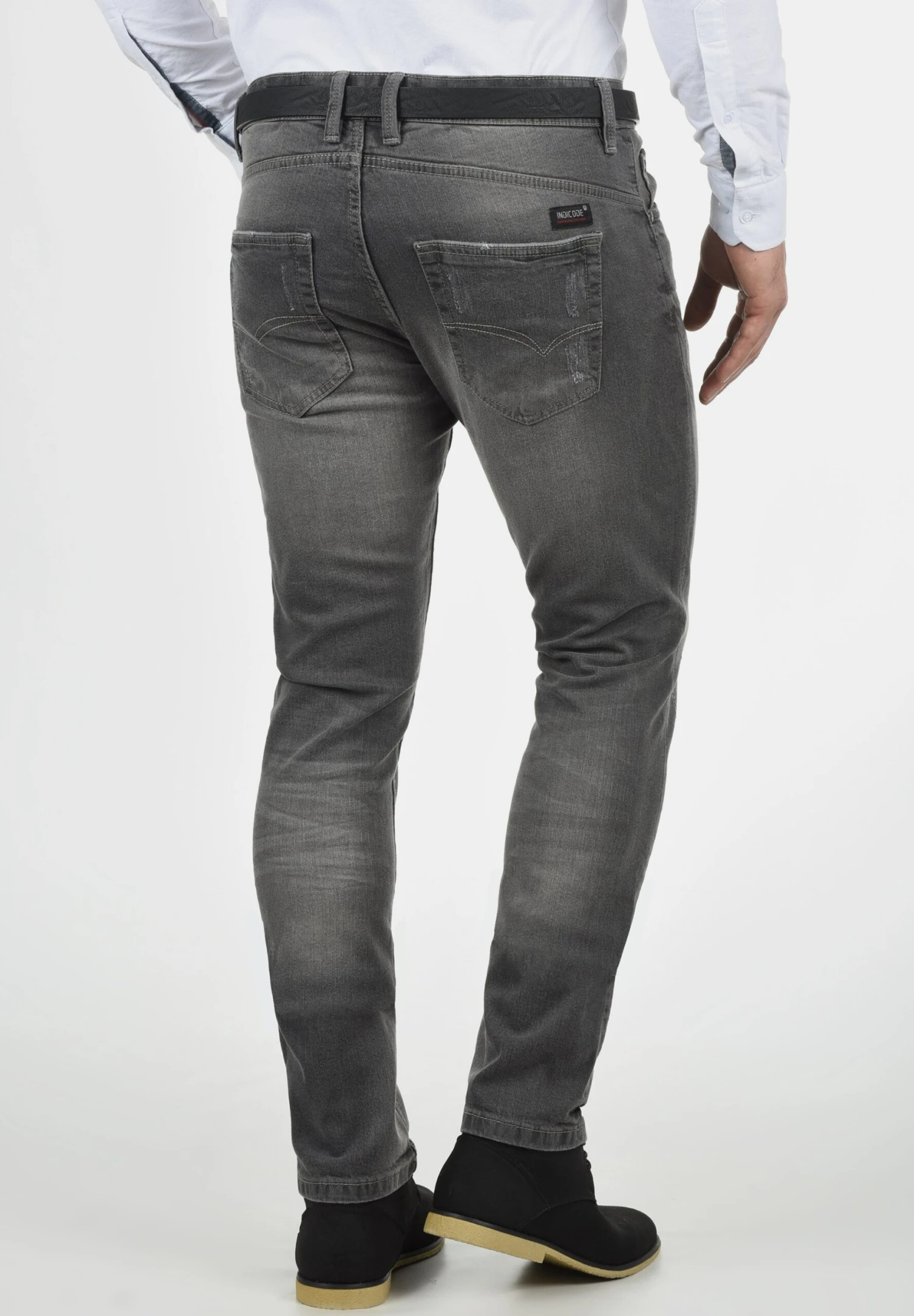 Indicode Jeans Idaldersgate - Slim Fit Jeans - Light Grey - Afbeelding 2