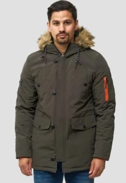 Indicode Jeans Leicester - Winterjas - Dark Green