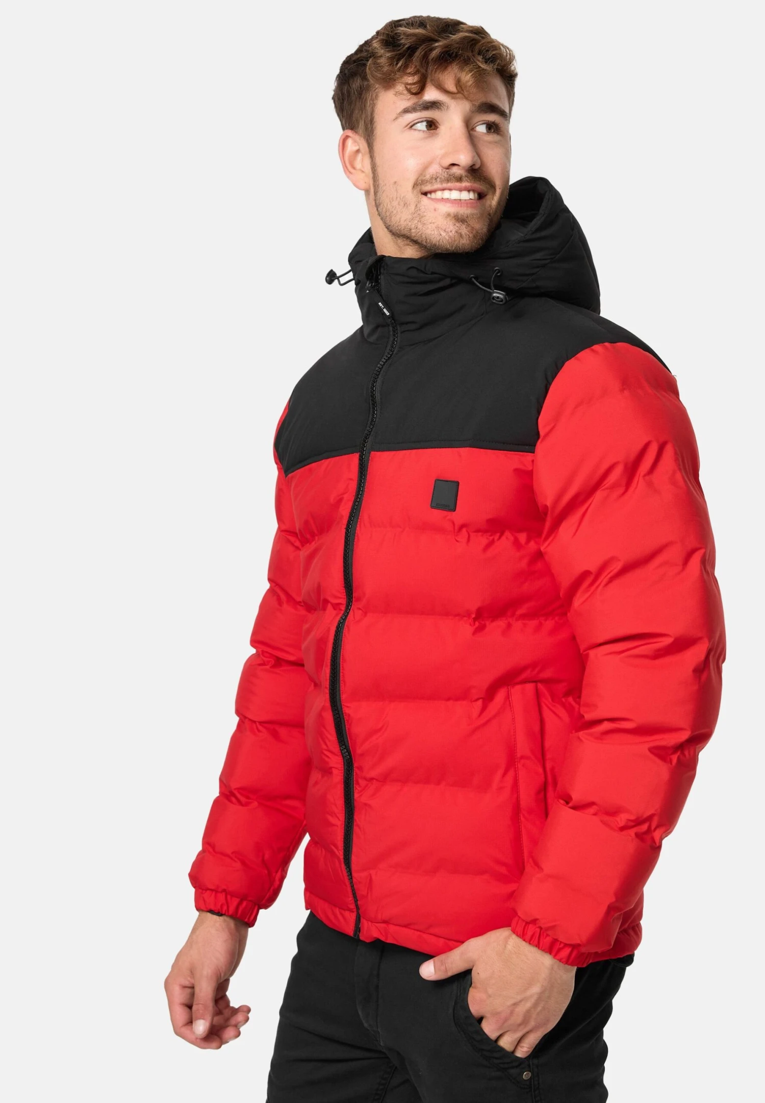 Indicode Jeans Stepp Eberhardy - Winterjas - Goji Berry - Afbeelding 5