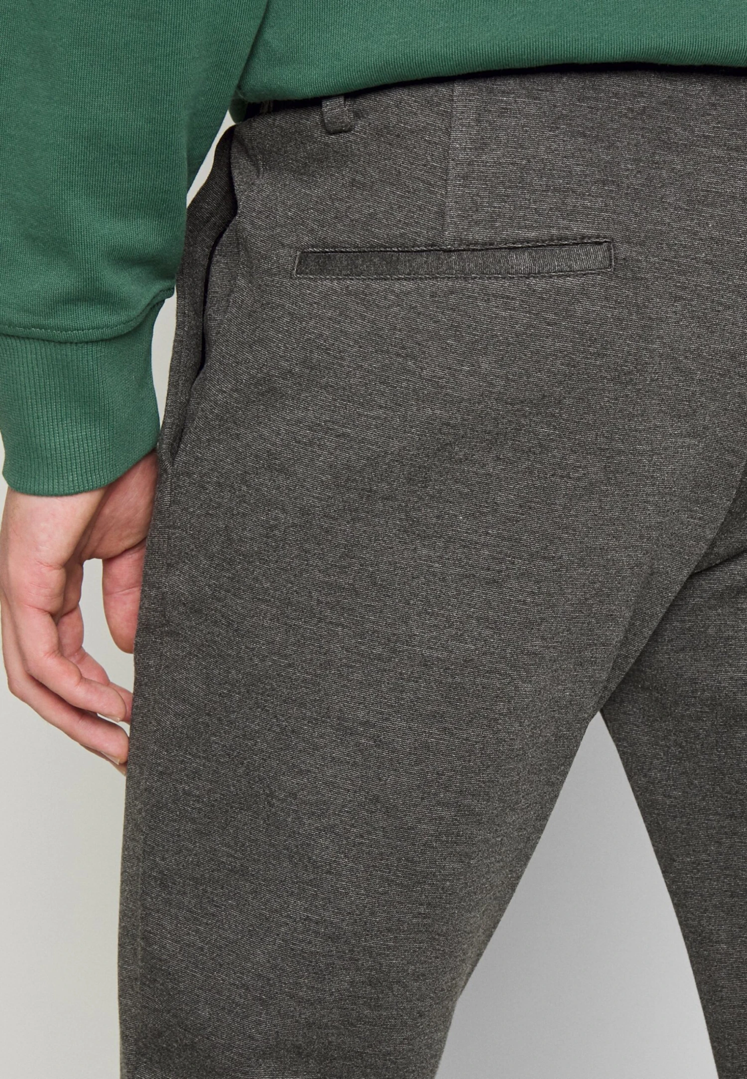 Indicode Jeans Eberlein With Rolled Up - Broek - Charcoal Mix - Afbeelding 5