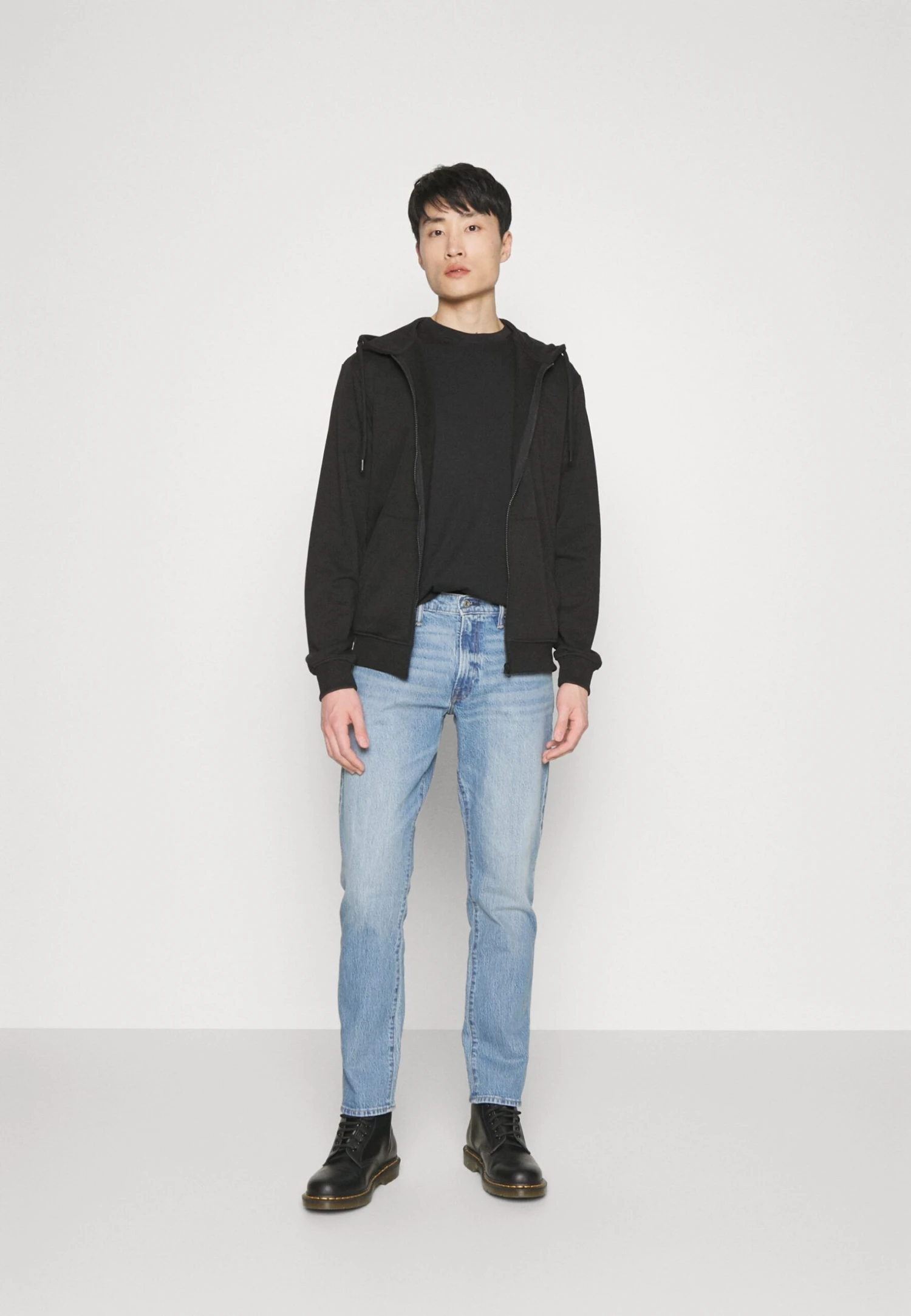 Indicode Jeans Walton - Sweater Met Rits - Black - Afbeelding 2