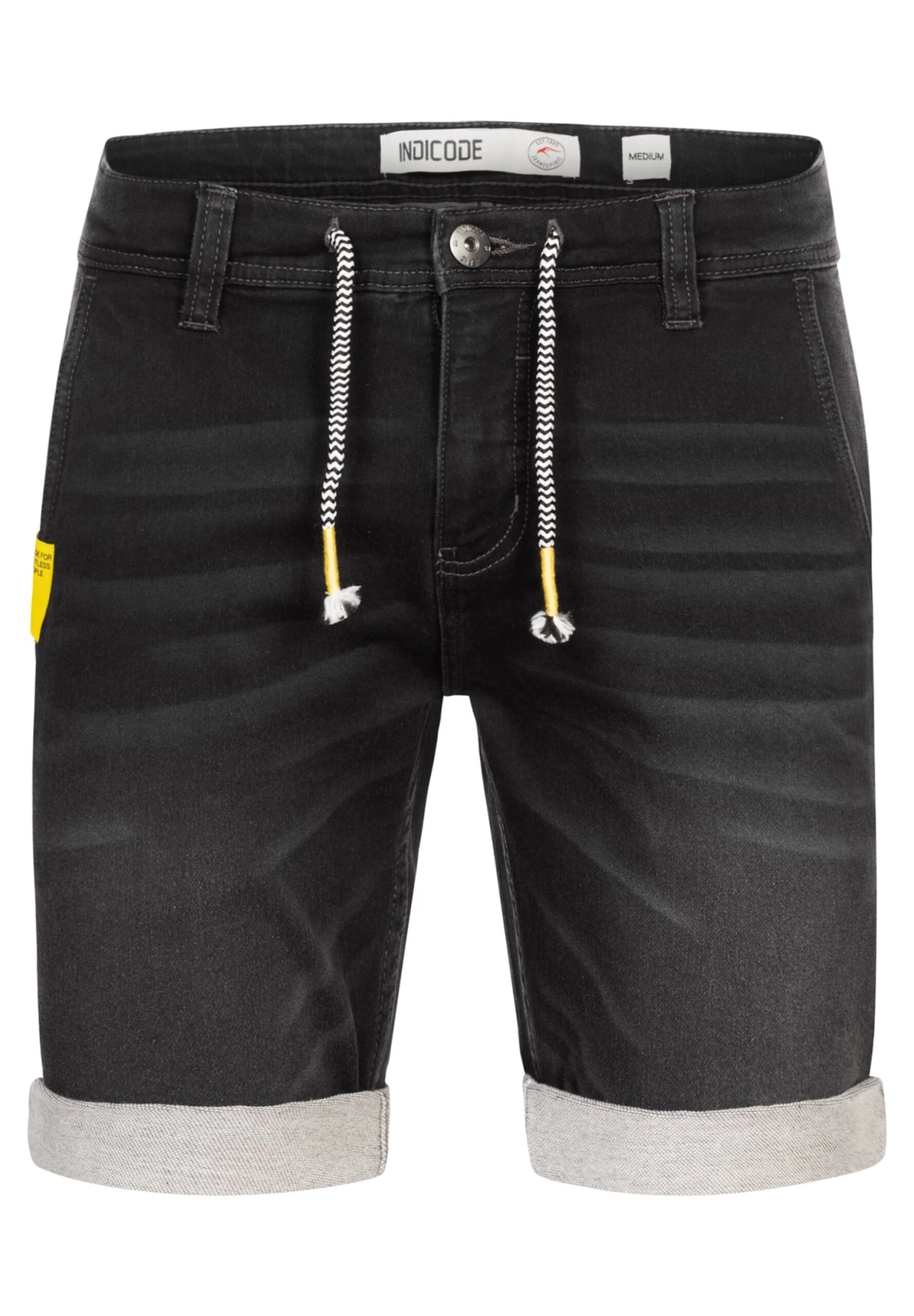 Indicode Jeans Jeansshort - Vintage Black - Afbeelding 6