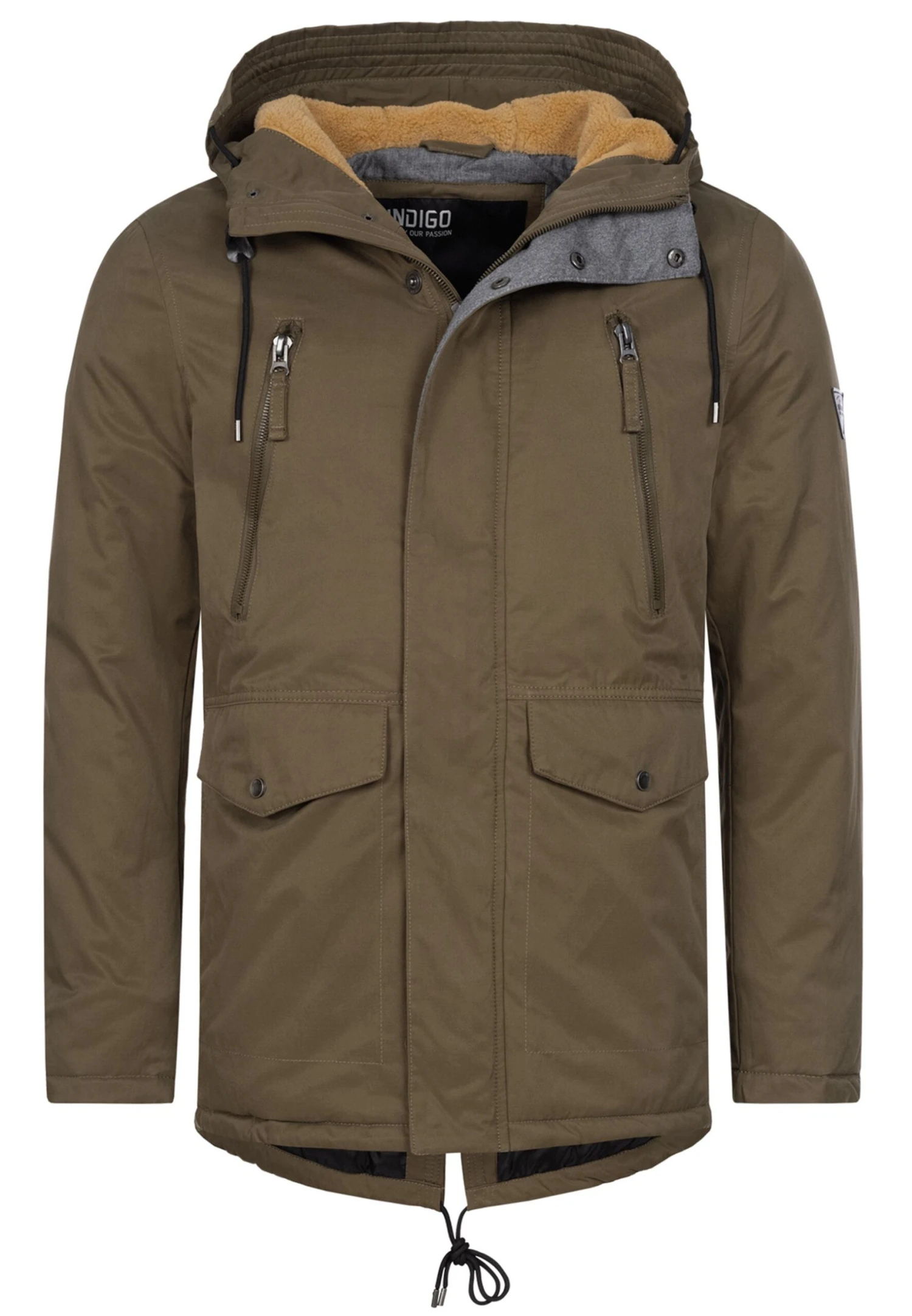 Indicode Jeans Parka - Dark Green - Afbeelding 6