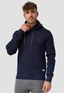 Indicode Jeans Longview - Hoodie - Navy