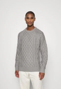 Indicode Jeans Bussel - Trui - Light Grey Mix