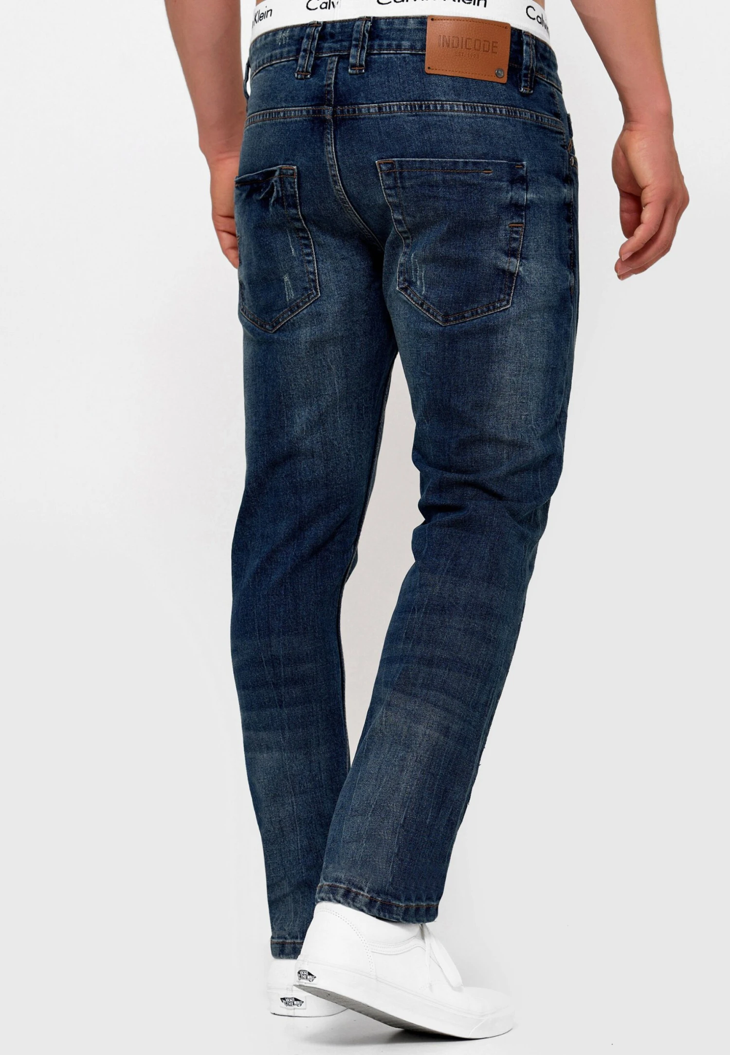 Indicode Jeans Mcintyre - Straight Leg Jeans - Blue - Afbeelding 3