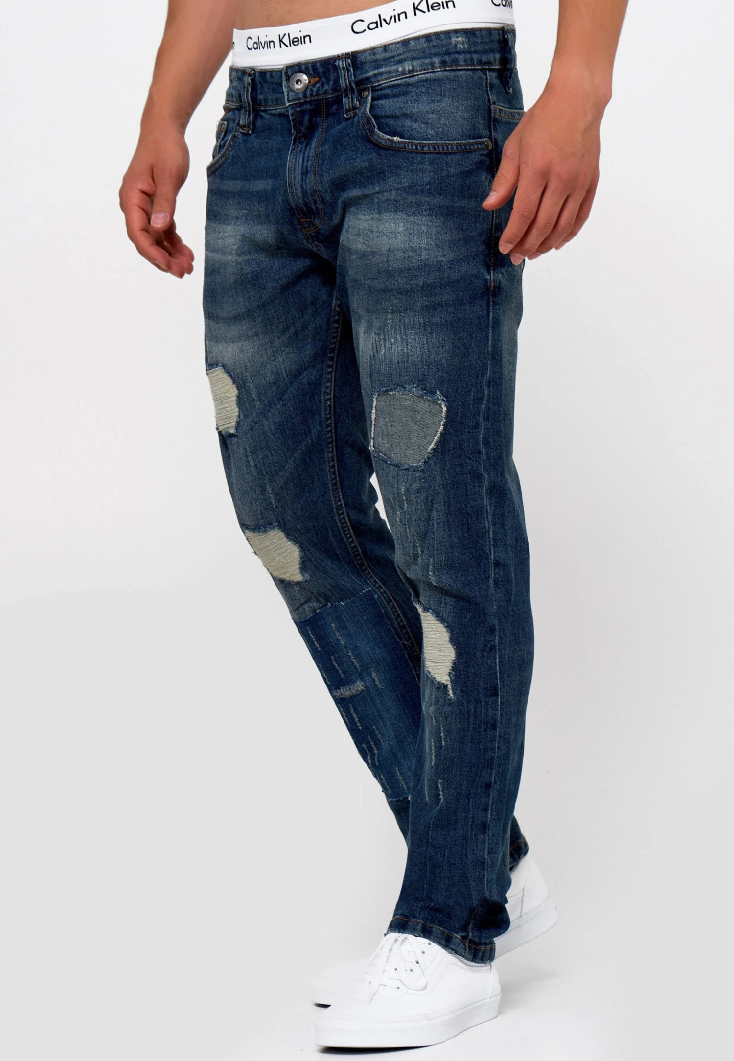Indicode Jeans Mcintyre - Straight Leg Jeans - Blue - Afbeelding 4
