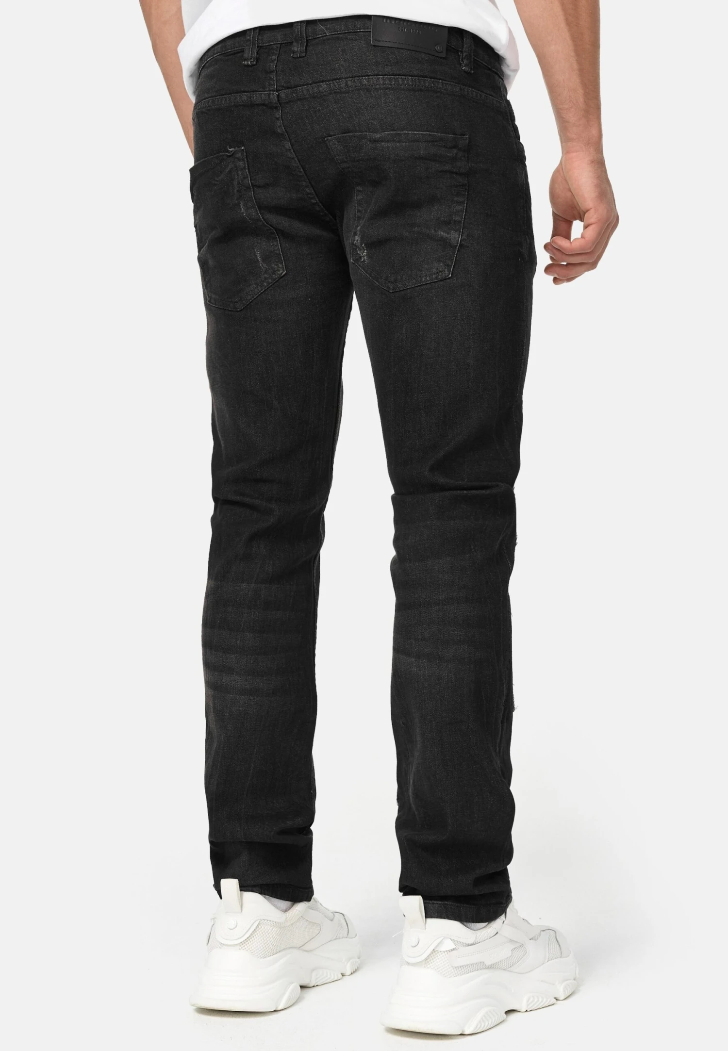 Indicode Jeans Mcintyre - Straight Leg Jeans - Black - Afbeelding 3