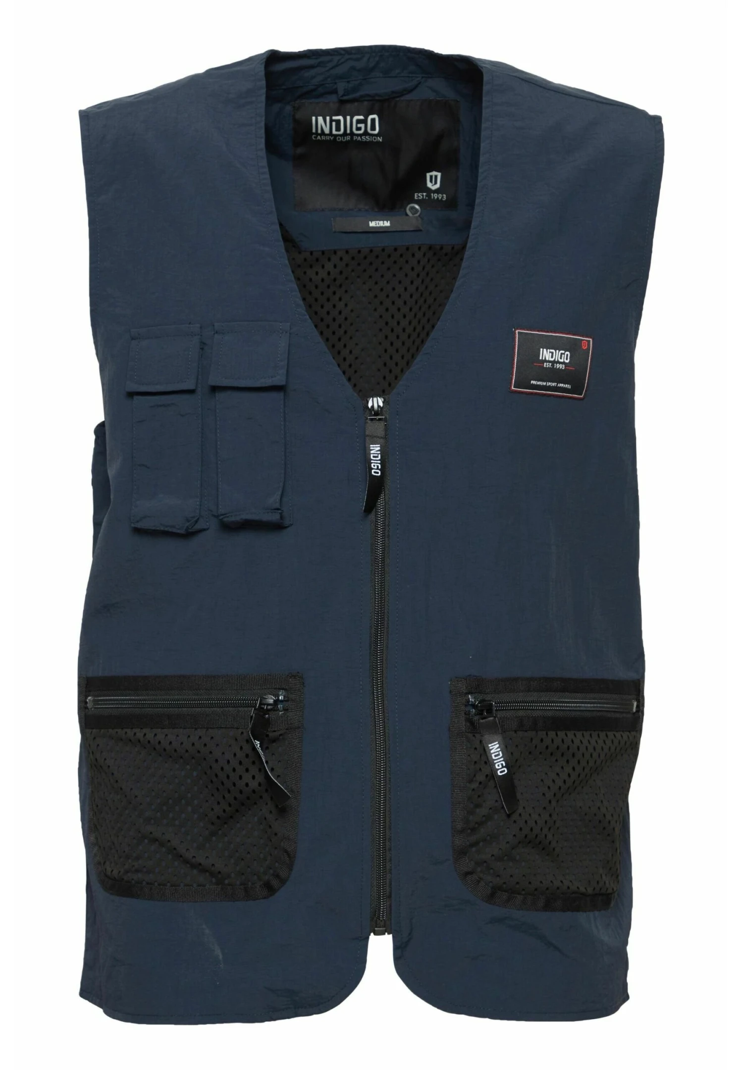 Indicode Jeans Idpiet - Bodywarmer - Navy - Afbeelding 6