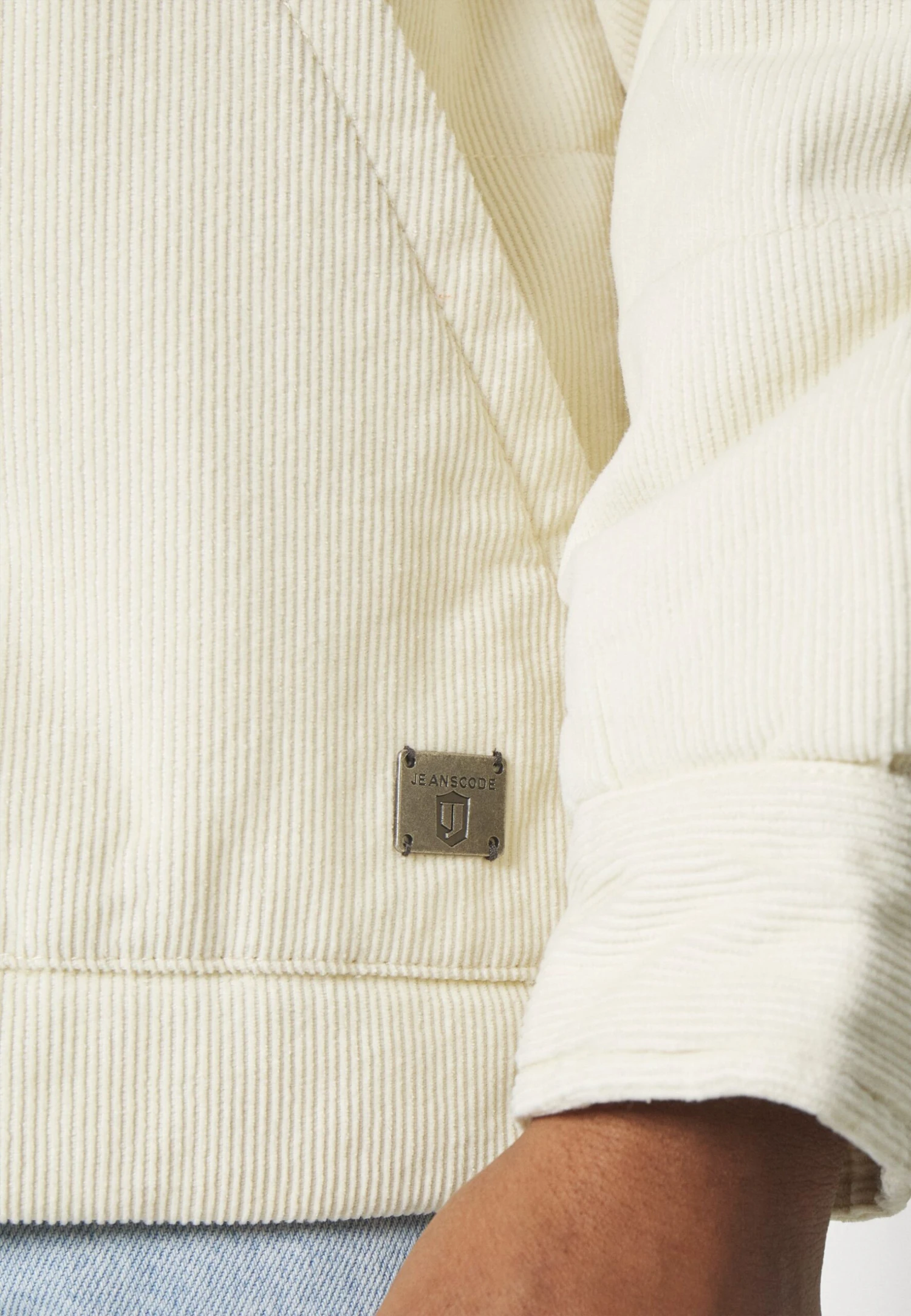 Indicode Jeans Incorbin - Lichte Jas - White Asparagus - Afbeelding 6