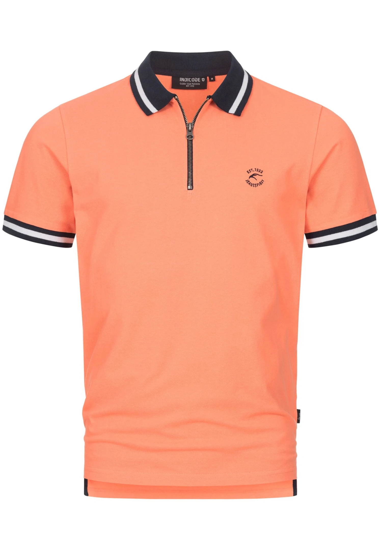 Indicode Jeans Limbo - Poloshirt - Living Coral - Afbeelding 5
